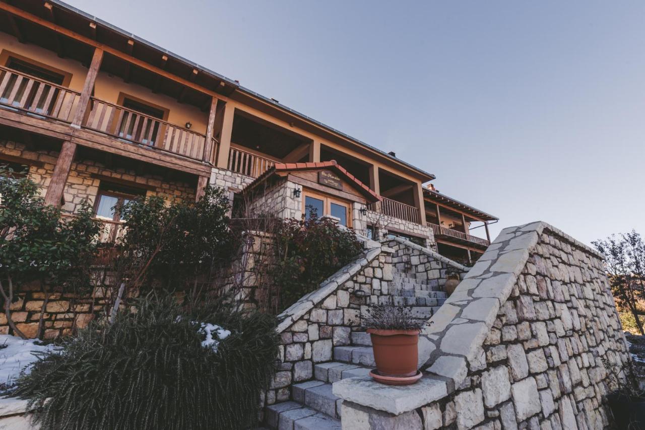 Thea Mainalou Hotel Vytina Exterior foto